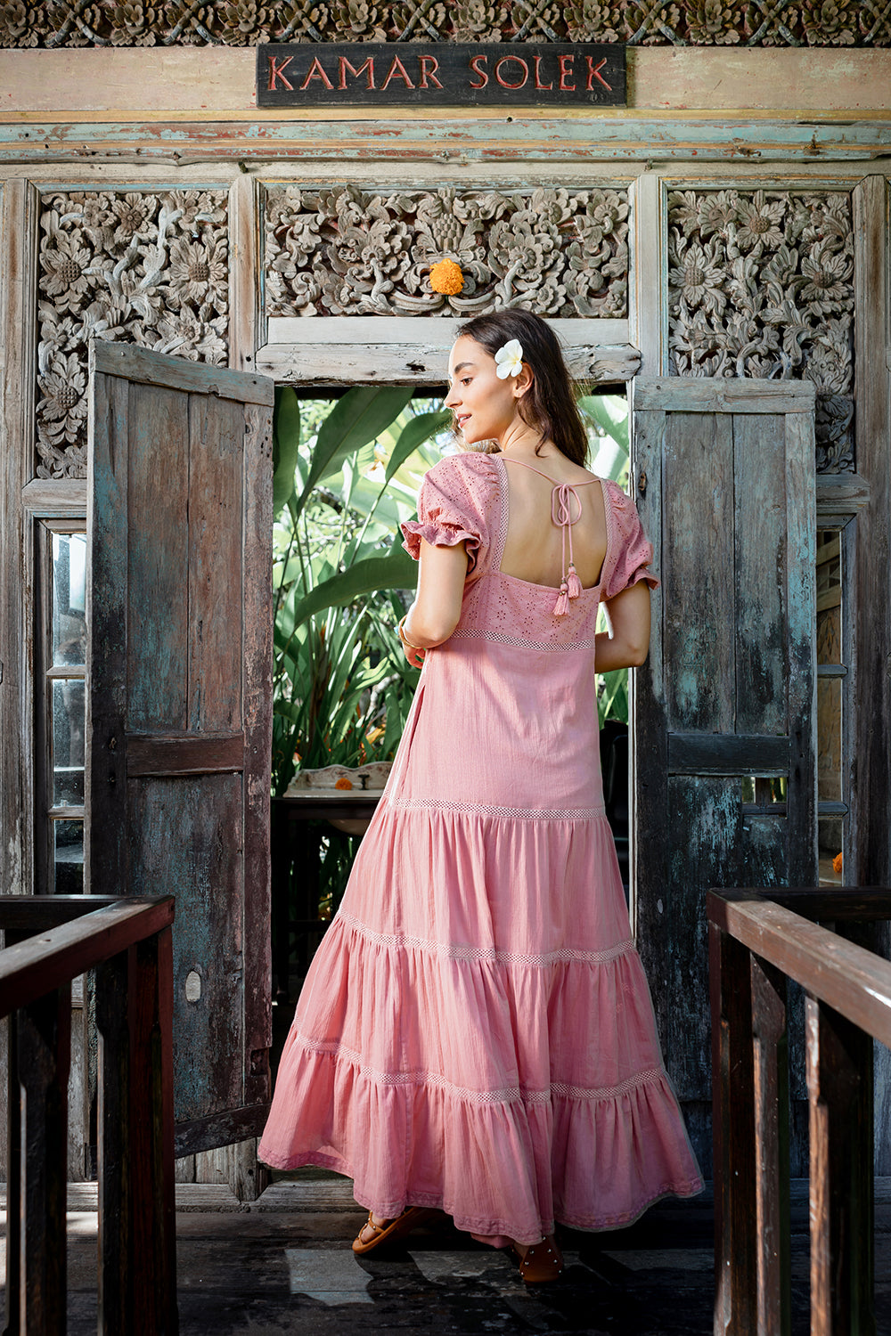Melasti Maxi Dress - Coral Haze - Dreamland by Tulle and Batiste